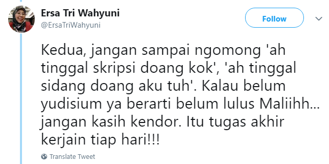 Jerit Hati Seorang Dosen Soal Mahasiswa Bimbingannya. Banyak Pesan Menohok yang Perlu Diresapi!
