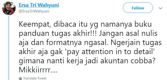 Jerit Hati Seorang Dosen Soal Mahasiswa Bimbingannya. Banyak Pesan Menohok yang Perlu Diresapi!