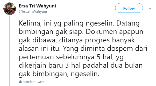Jerit Hati Seorang Dosen Soal Mahasiswa Bimbingannya. Banyak Pesan Menohok yang Perlu Diresapi!