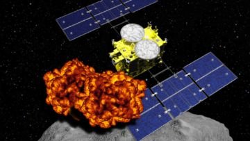 Jepang Baru Saja Sukses Ngebom dan Tembaki Asteroid. Kenapa Ya, Apa Mau Mulai Perang Antariksa?!
