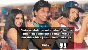 7 Kutipan dari Film Legend, “Kuch Kuch Hota Hai”. Cinta dan Persahabatan itu Selalu Rumit, Sob!