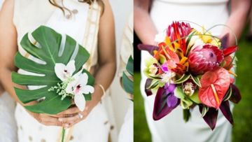 8 Ide Buket Bunga Pernikahan Bernuansa Tropis. Segar Natural, Pas Buat Resepsi di Luar Ruangan