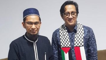 Usai Kunjungi MUI, Andre Taulany Temui Ustaz Adi Hidayat Soal Guyonan “Adisomad”