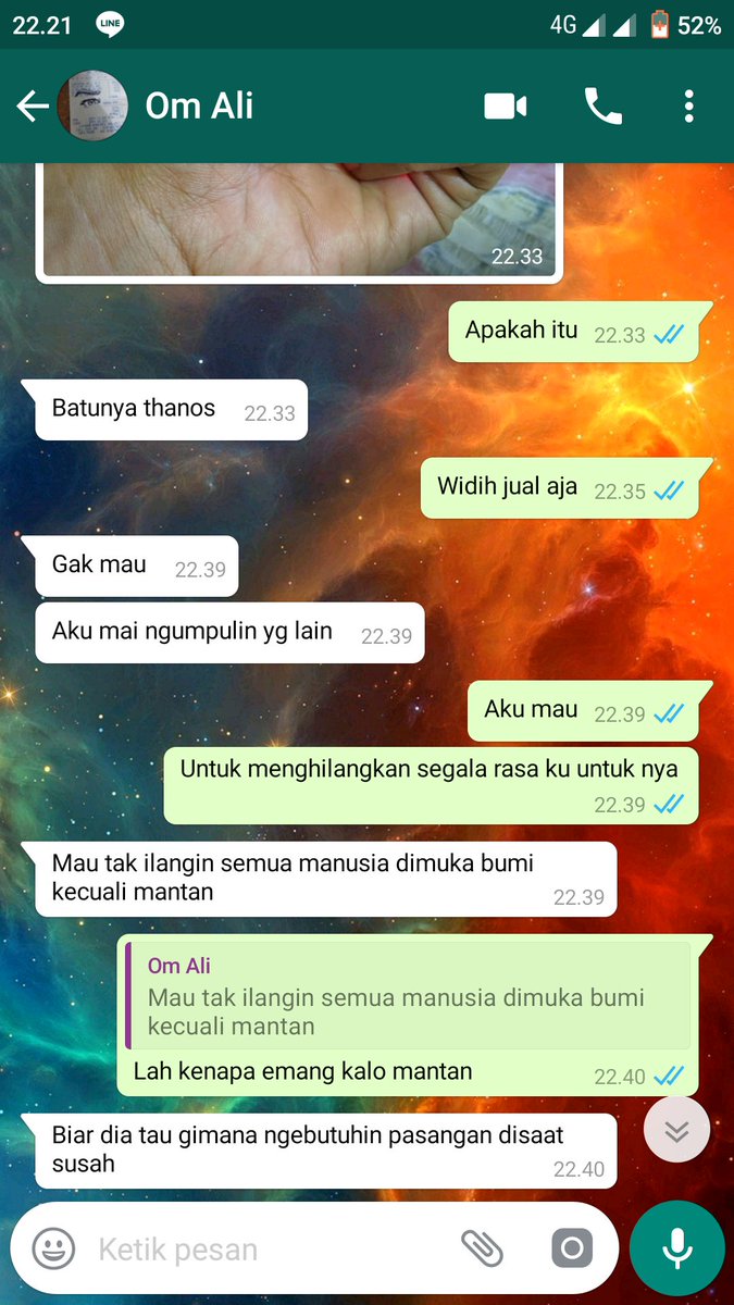 chat lucu