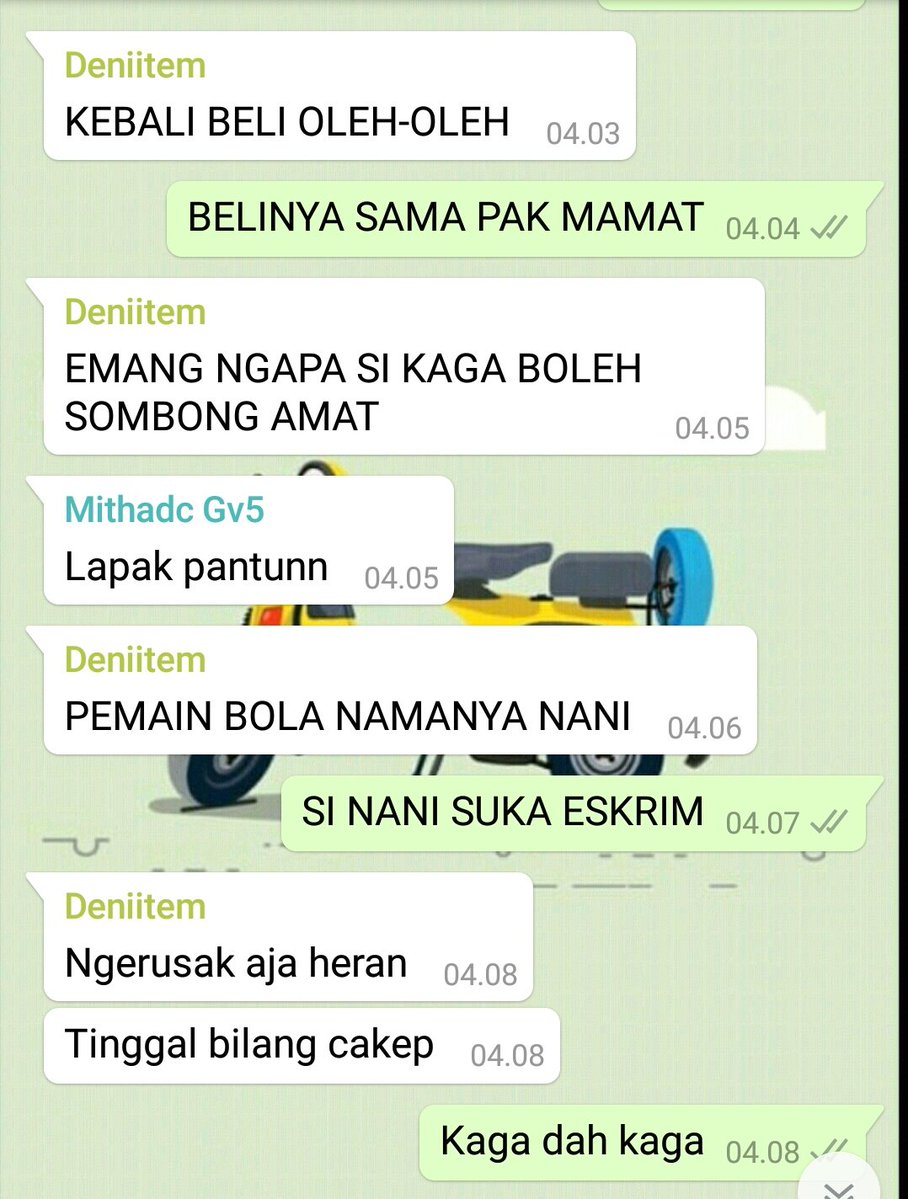 chat lucu