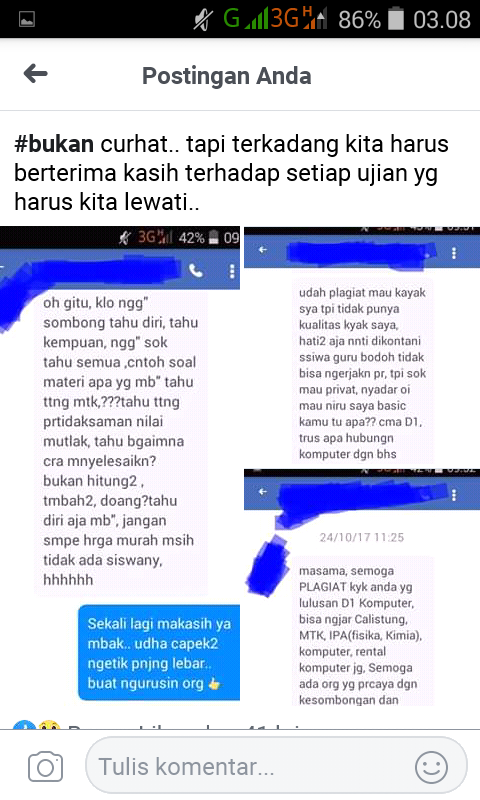 Setiap Orang Memiliki Rencana, Jangan Pernah Hina Mereka yang Tidak Sarjana