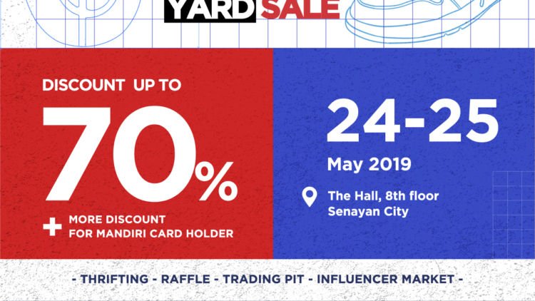 Perkenalkan Kultur Thrifting, USS Yard Sale Hadir di Jakarta. Millennials Siap-siap ya!