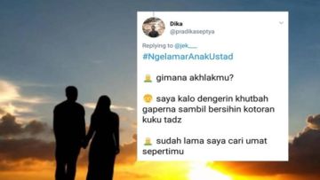 10 Simulasi Ngelamar Anak Ustaz ala Warganet. Andai di Kehidupan Nyata Bisa Sekocak ini, Seneng!