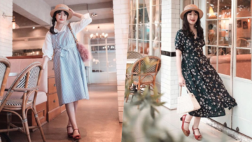 10 Ide Padu Padan Mini Dress ala Selebgram Vanessa Andrea, Lucu-lucu ala Aktris Korea Gitu~