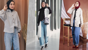 10 Padu Padan Boyfriend Jeans Longgar ala Selebgram Alifia Diannisa. Demi Nyaman Seharian Tanpa Tapi