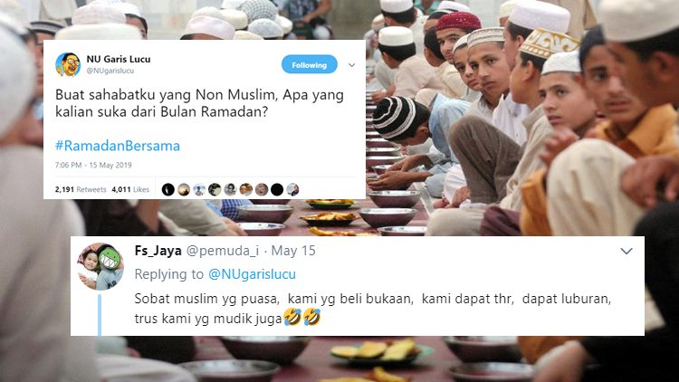 10 Hal yang Disukai Sahabat Non-Muslim Saat Ramadan dan Lebaran. Adem Banget Bacanya!