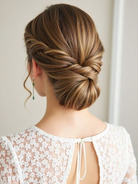 12 Gaya Rambut untuk Bridesmaid yang Elegan dan Awet Muda, Masa Nggak Mau? 22