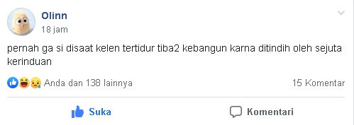 Ditindih sejuta kerinduan