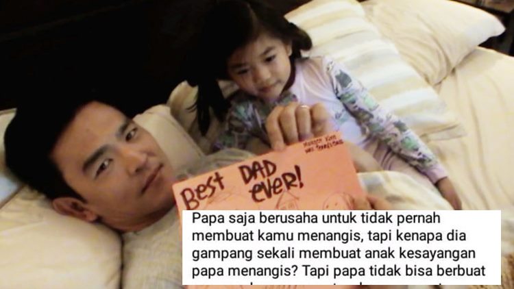 Pesan Haru Dari Sang Ayah Ketika Anaknya Putus Cinta Ini Bikin