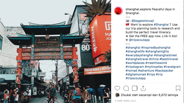 Viral di Instagram, Kampung Pecinan Jogja Dikira Shanghai China. Netizen +62 pun Nggak Terima