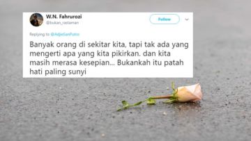 Warganet Berbagi Cerita Patah Hati Biar Nggak Sendiri. Semoga 10 Kisah Pilu ini Bisa Menguatkanmu, Ya!