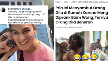 Dikira Prank, Orang Ini Jamu Orang Gangguan Jiwa di Rumah. Baim Wong: Ada yang Tahu Kontak Orang Ini?