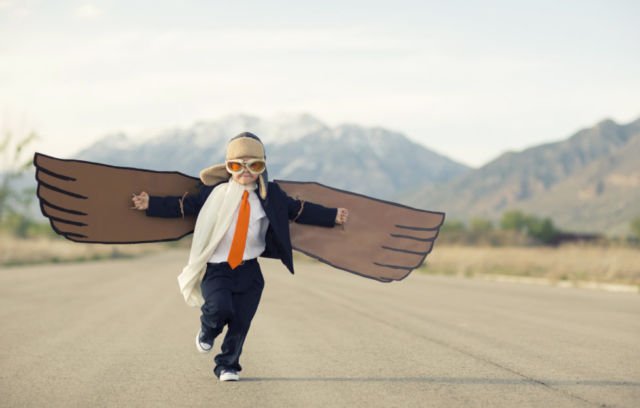 Your wings already exist, all you have to do is fly