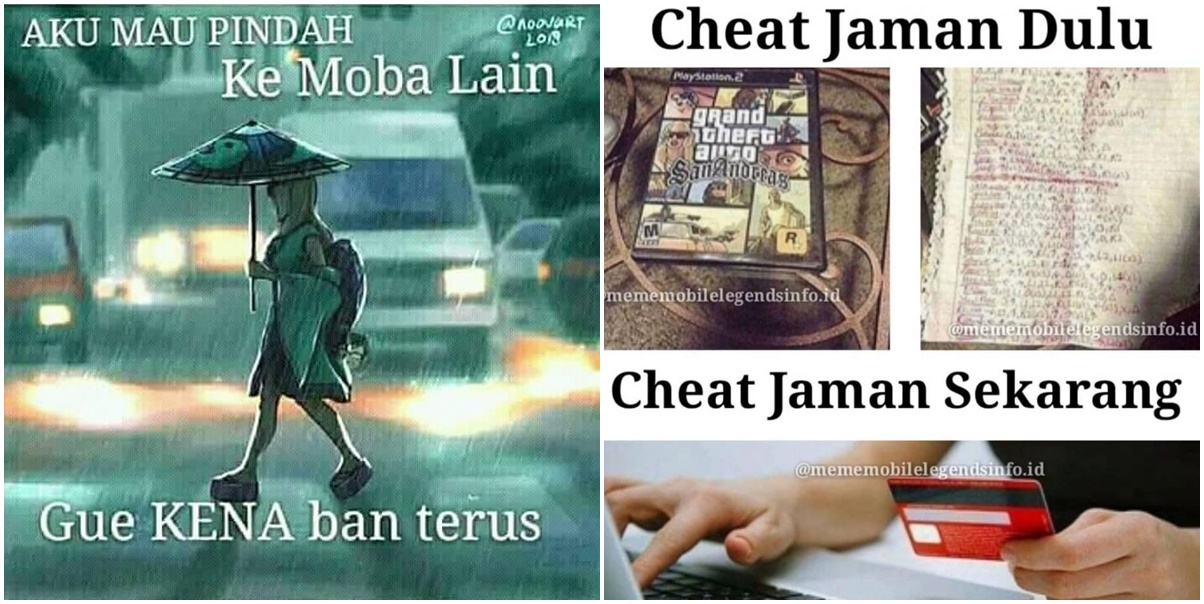 10 Meme Kocak Mobile Legend yang Bikin Gatel Pengen War. Gamer Bakal Ngakak Maksimal Lihat ini!