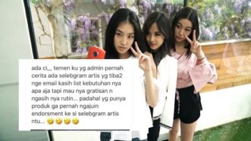 Ramai Pembahasan Selebgram yang Minta Gratisan dan Barter Endorse. Kok Malah pada ‘Minta-Minta’, Ya?