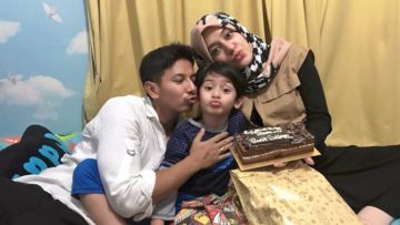 Meski Bukan Ayah Kandungnya, Sosok Sonny Septian bagi Anak Fairuz-Galih Adalah yang Terbaik