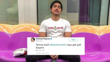 Kocak! Nasabah Panik Karena Bank Mandiri Eror, Kaesang Pangarep Justru Berterima Kasih