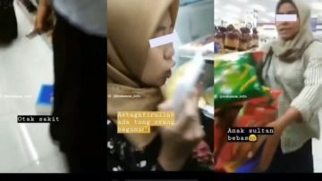 Viral Video Cewek-Cewek Berantakin Produk Minimarket Sambil Ketawa-Ketawi. Etikanya di Mana sih?