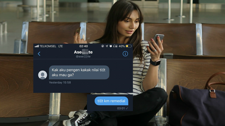Cewek ini Lawan Balik Cowok Mesum yang DM Nggak Penting. Harusnya Spesies Cabul Begini Dimusnahin!