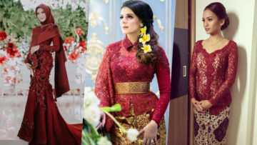 9 Ragam Ide Kebaya Merah Elegan untuk Momen Lamaran. Cantiknya Bikin Acaramu Kian Berkesan!