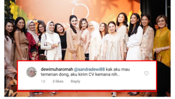 Setelah Luncurkan Bisnis Perhiasaan, Banyak Warganet Pengen Jadi Teman Sandra Dewi. Ada yang Bikin CV!