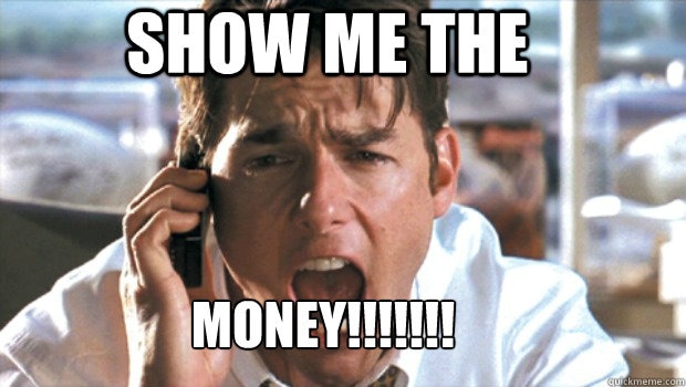 Show me the money (that you don't have)