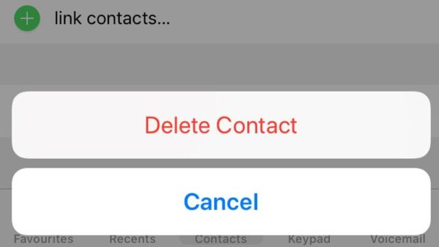 how to delete duplicate contacts on iphone