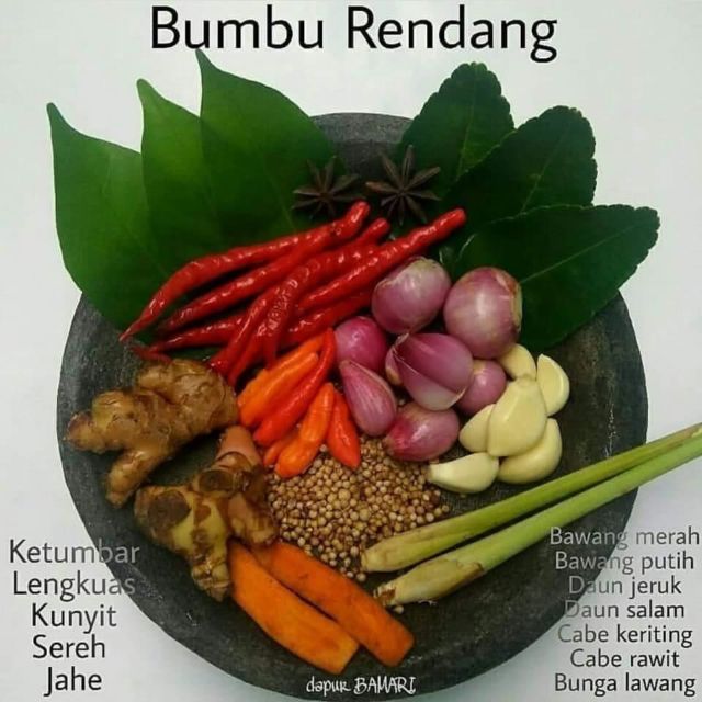 resep rendang daging