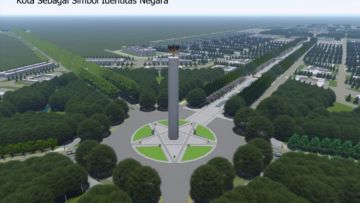 Desain Ibu Kota Baru RepubIik Indonesia di Kalimantan Sudah Rilis. Begini Konsep Tata Kotanya!
