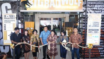 Yogyakarta! Untuk Pertama Kalinya Bazaar Buku Terbesar di Dunia “Big Bad Wolf 2019” Resmi Dibuka!