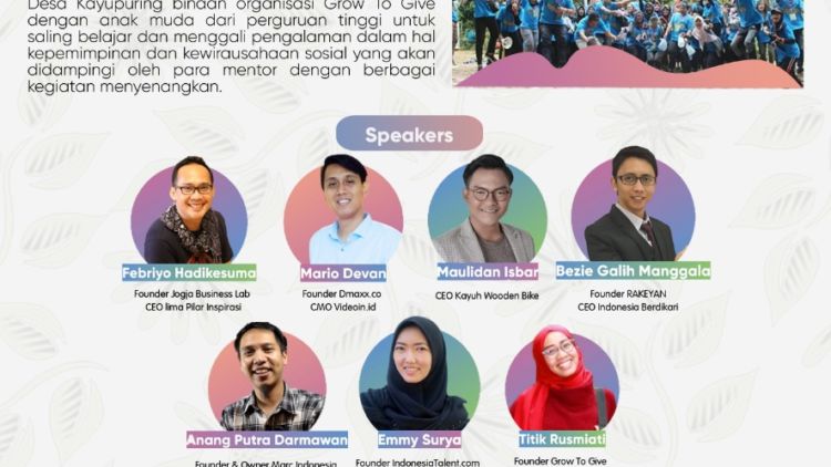 I-YEV Camp 2019: Berkemah Mengasah Jiwa Bisnis, Kepemimpinan dan Kerelawanan Anak Muda