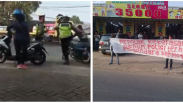 Polemik Video Viral Polisi Tendang Pengendara RX King Hingga Jatuh. Kalau Sudah Begini Salah Siapa?