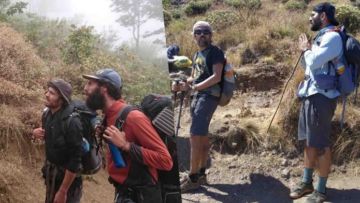 Petugas Taman Nasional Turunkan Paksa 4 Turis Asing yang Mendaki Gunung Rinjani Secara Ilegal!