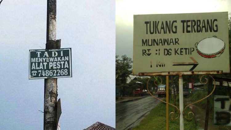 Deretan Papan Iklan Kocak yang Bikin Orang Mikir Keras. Kreativitas Emang Kadang Seabsurd itu, Yha~