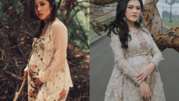 Kata Siapa Bumil Nggak Bisa Pakai Kebaya Kece? Cek Dulu Nih 11 Inspirasi Kebaya Pastel di Sini~