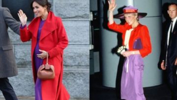 11 Momen Saat Style Meghan Markle Sama dengan Lady Diana. Sengaja atau Memang Satu Selera?