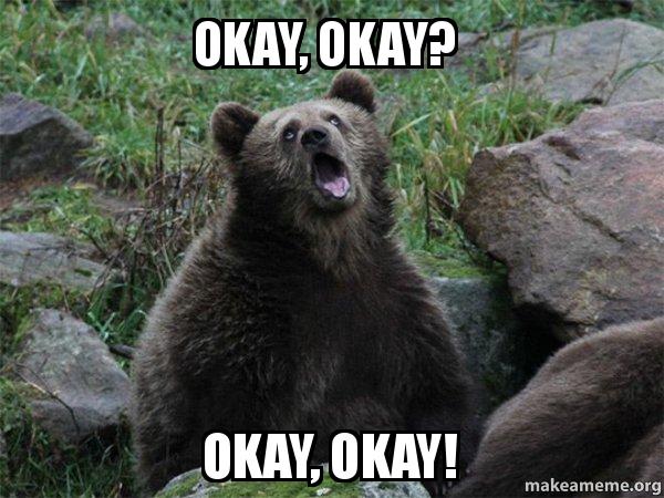 Okay, okay aku jajan