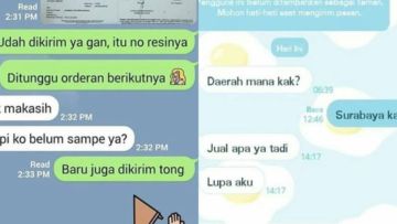 10 Chat Kocak Pembeli ini Jadi Bukti Bahwa Warga Negara +62 Belum Siap Transaksi Online. Gagal Paham!