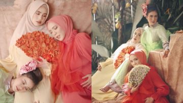 10 Inspirasi Maternity Photoshoot ala Syahnaz, Kartika Putri, dan Fitrop. Kompak Penuh Warna!