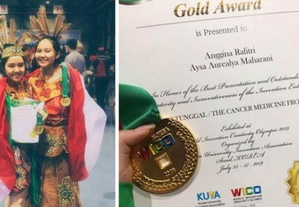 Anak SMA di Palangka Raya Berhasil Temukan Obat Kanker Payudara, Sampai Jadi Juara Dunia Lo. Bangga!
