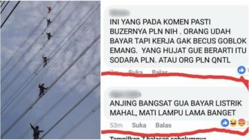 10 Potret Perjuangan Petugas PLN Saat Mati Listrik Massal. Rela Pertaruhkan Nyawa Demi Kita Semua