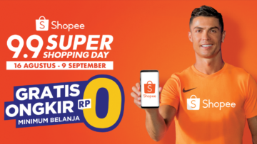Cristiano Ronaldo Jadi Brand Ambassador Terbaru Shopee Menyambut Perayaan 9.9 Super Shopping Day