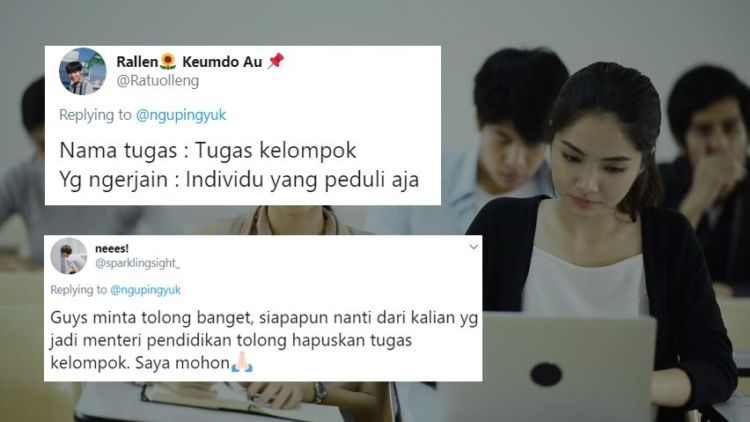 12+ Sambatan Mahasiswa Soal Kerja Kelompok. Model Kerja Sama yang Nggak Pernah Masuk Akal!
