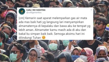 Berawal Dipinjami Jas Almet Saat Demo, Dua Mahasiswa ini Jadi Dekat. Duh, Lucu Banget Kayak FTV