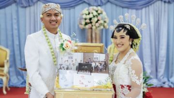 Wujudkan Pernikahan Impian Bertema BTS, Sepasang Pengantin Jadi Viral. Para Army Jangan Iri ya~